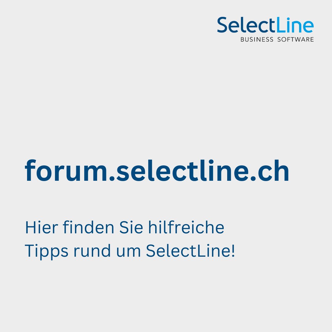 SelectLine_AG's tweet photo. Erfahren Sie mehr hier: https://t.co/U3tksJust0
#SelectLine #Software #Forum #Hilfe https://t.co/1xJ0RL4Loj