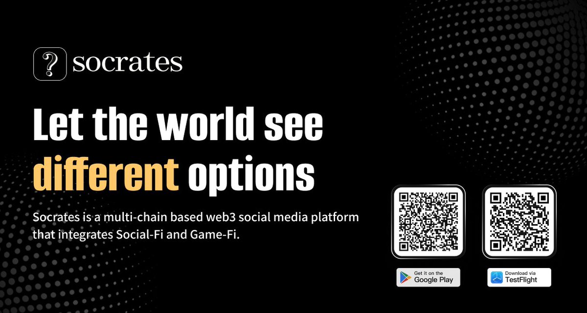 CallmeEMBLAZON's tweet photo. Yet another ironic prize pool event by @socrates_global with over 3500u Reward to win 🤩 start by minting a lv1-3 SBTpen it definitely gonna be a blast, sure to participate Guys🚀

✅️Join question👇also vote option A
https://t.co/J3oIFhBHfB
✅️Ref code:8kb57wsr
#socrate #vote https://t.co/3uY8XUM5YX
