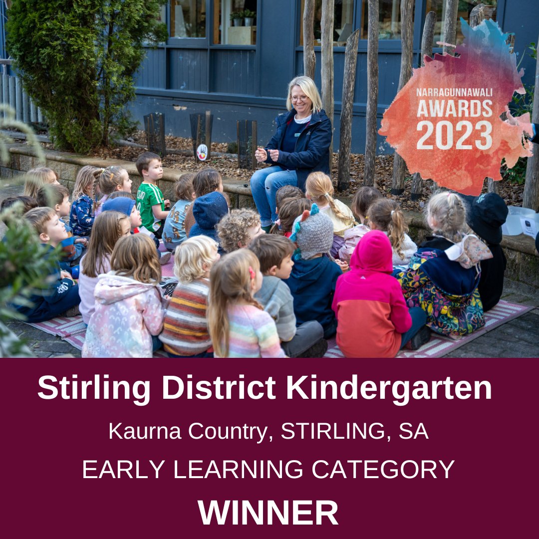 RecAustralia's tweet photo. WINNERS ANNOUNCED - NARRAGUNNAWALI AWARDS 2023

🏆 Schools Category Winner: Winterfold Primary School, WA

🏆 Early Learning Category Winner: Stirling District Kindergarten, SA

Read More: https://t.co/WwPlUCUT9c 

#Reconciliation #Narragunnawali https://t.co/Za4weHfoGB