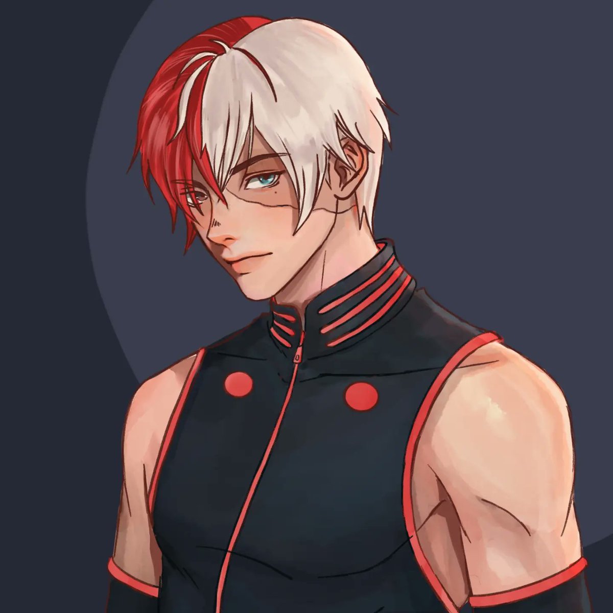 Valhenryn's tweet photo. First color of the #colorwheelchallenge with Todoroki Shouto from MHA ❤️

#todorokifanart #todoroki #mhafanart #mha #myheroacademia #myheroacademiafanart #todorokishoutofanart #fanart #animefanart #animedrawing #animeboy #bishounen #animeboy #mangaboy #mangadrawing https://t.co/B5SkukWuJz