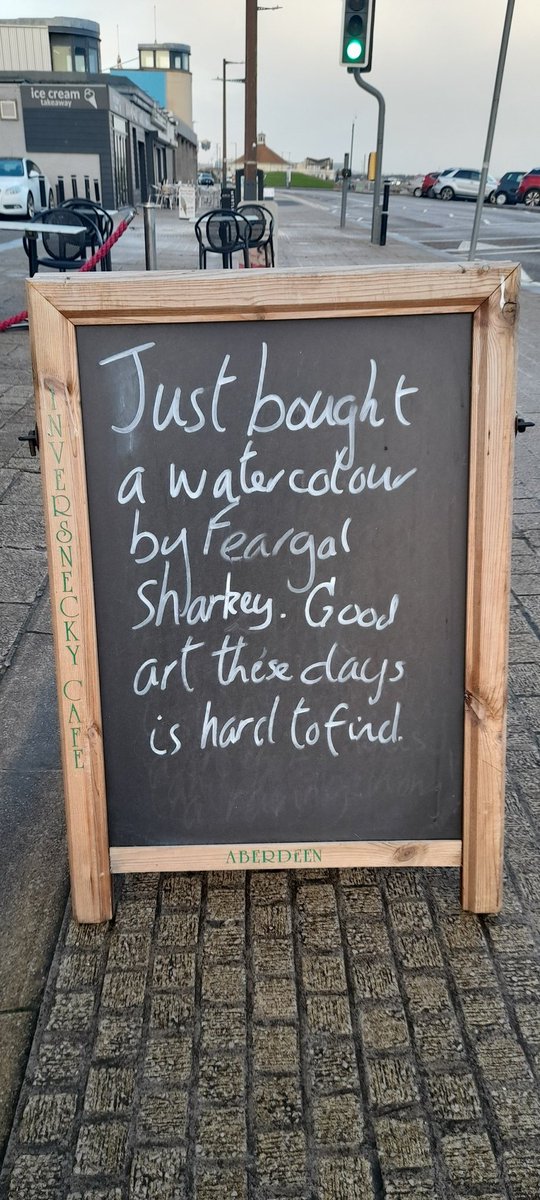 Mr_Inversnecky's tweet photo. The undertones of it remind me of my teenage kicks. #inversnecky #Aberdeen #AberdeenBeach #LunchPuns #PresentIdeas https://t.co/1VGiRWMZbN