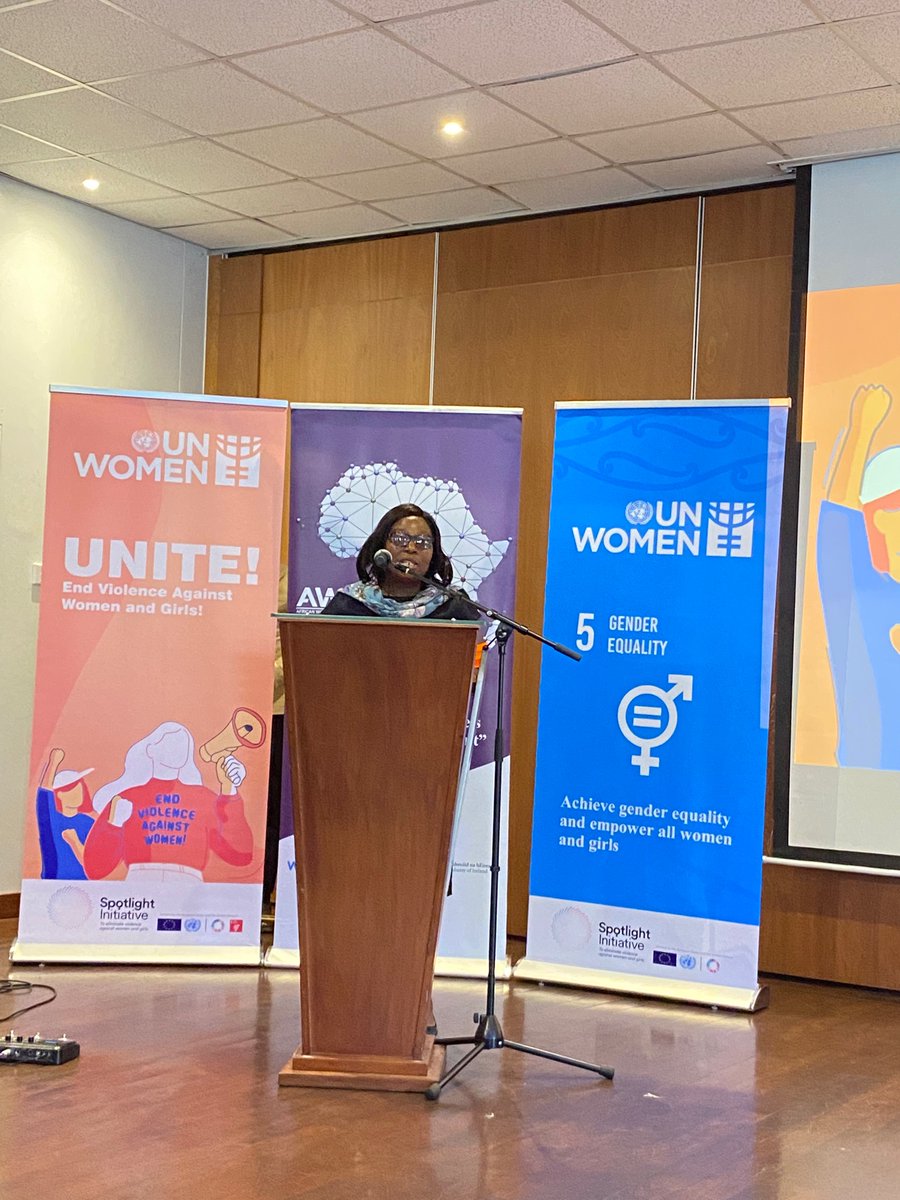 The Deputy Director of the UN Women highlights that “Women are not safe in both public and private spaces and we need to unite to end it now. There’s no excuse to keep delaying progress.” @lovenessmakonese 

<a href="/unwomenzw/">UN Women Zimbabwe</a>  <a href="/AWLN_Zimbabwe/">AWLN Zimbabwe National Chapter</a>