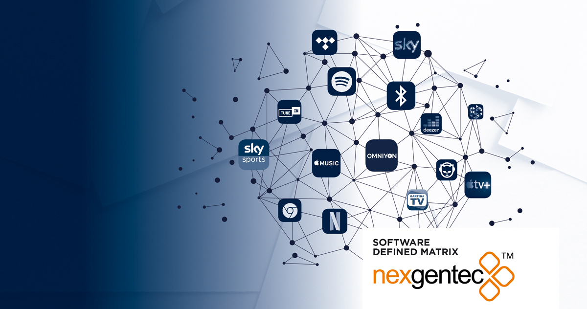Nexgentec1's tweet photo. No more limits: The unlimited software-based matrix – unlimited sources x unlimited zones. Add and change sources and zones in no time with #nexgentec #AV #AVOIP #audio #marine #yacht #innovation #robust #space #easy #software #featureset #flexibility #cool #highend #b2b https://t.co/SK0VLaj2zZ