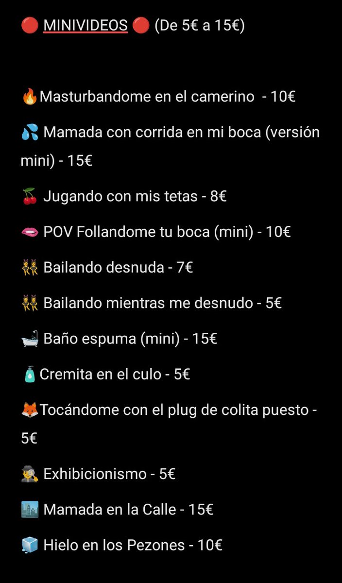 Red_Moon_22's tweet photo. 🔥😈🔥Os dejo una selección de mis vídeos más baratitos 🤑🤑🤑 https://t.co/fUIlikvJn6