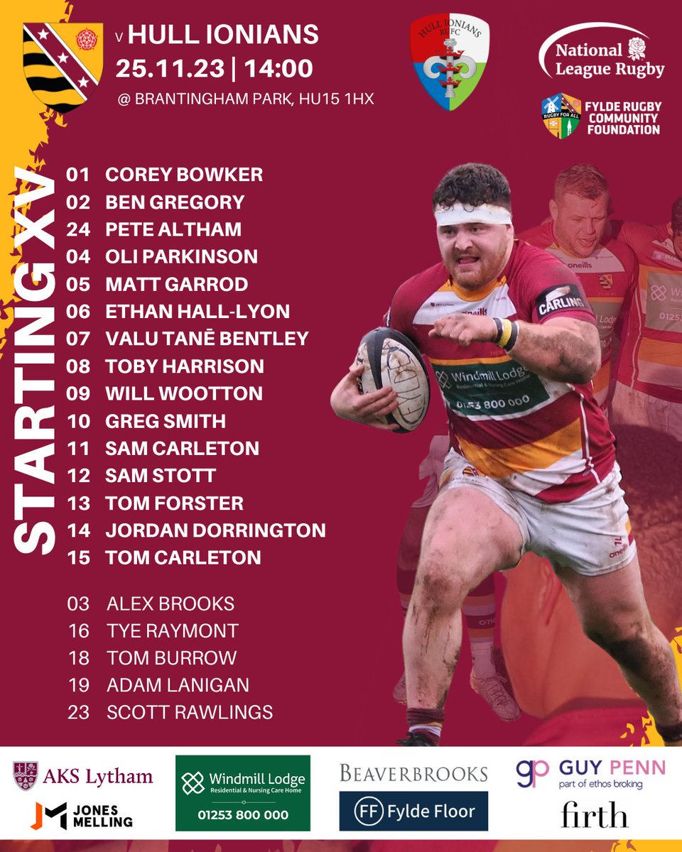 Fylde Rugby tweet media