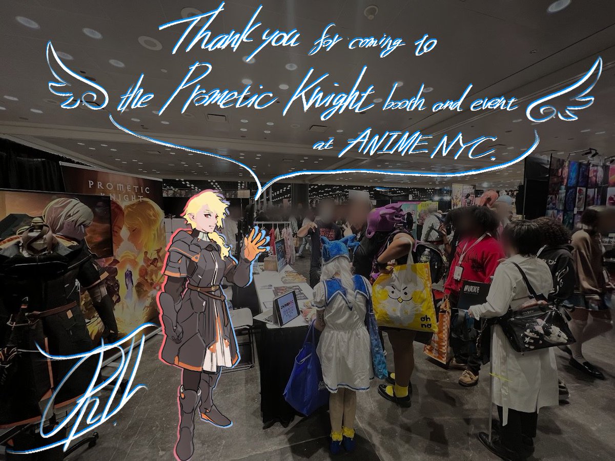 Thank you for coming to the Prometic Knight booth and event at Anime NYC.

ありがとう！！

art by <a href="/puccapucca02/">puccapucca02</a>