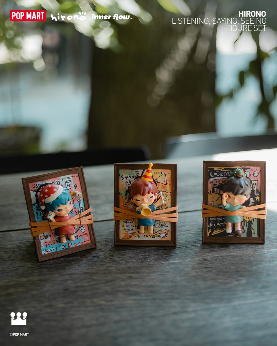 HIRONO Listening Saying Seeing フィギュアセット