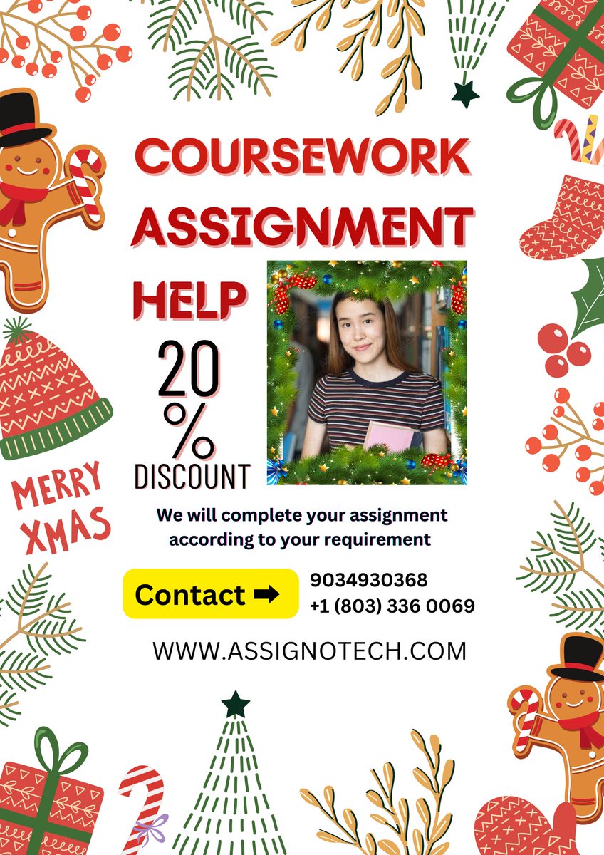 AssignoTech's tweet image. 🎄✨ Embrace the spirit of giving this Christmas! 🎁 Get 20% off on our enriching coursework. 📚✨ DM us to unwrap the gift of knowledge. 🌟 #ChristmasOffer #HolidayKnowledge
#ChristmasSkills