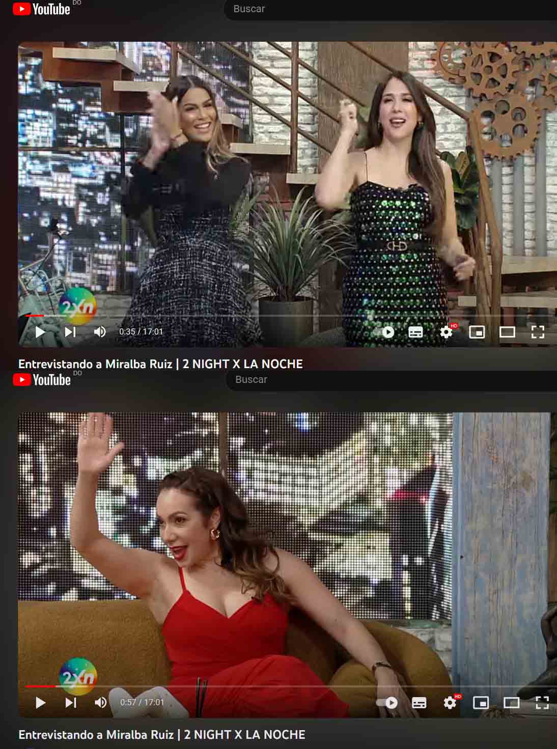 Miralba,Caroline y Nahiony