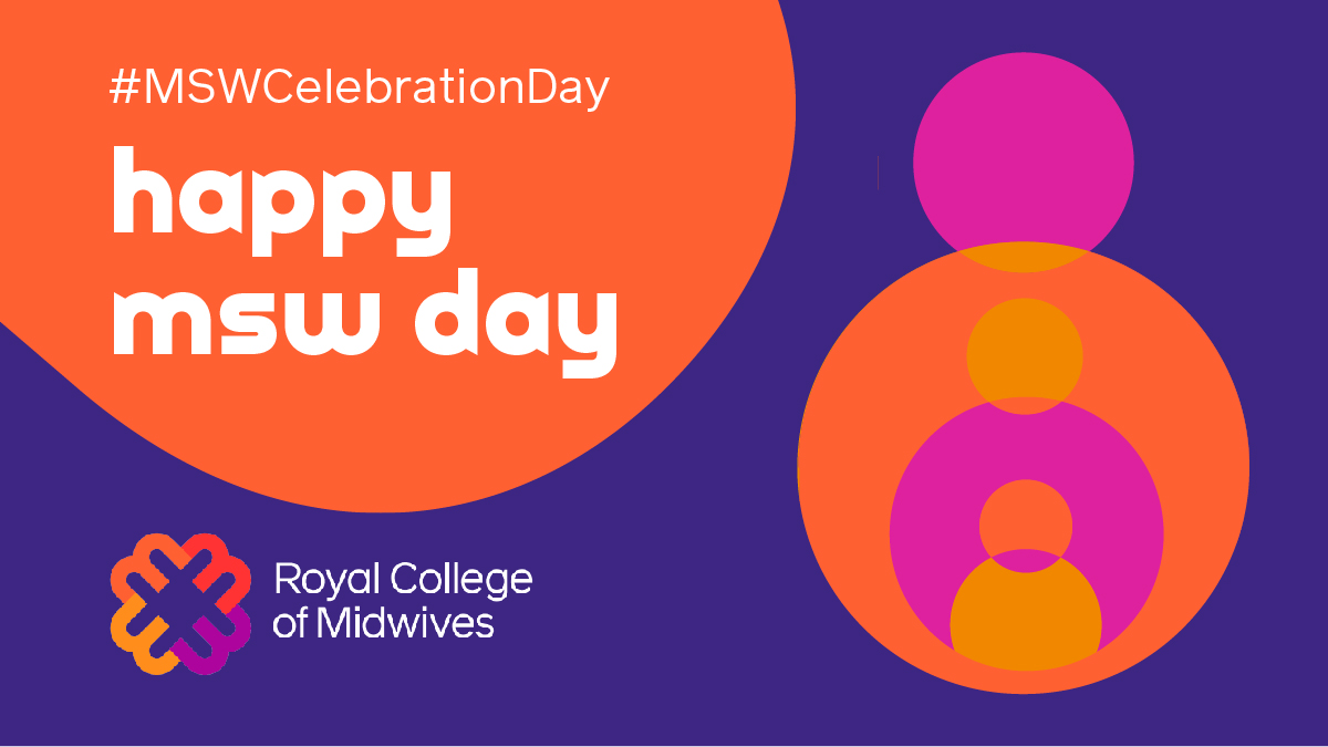 Happy #MSWCelebrationDay23! 💜Maternity support workers are an integral part of the maternity team. Thank you for all the fantastic work you do to support not only your midwifery colleagues, but mothers their babies and families too