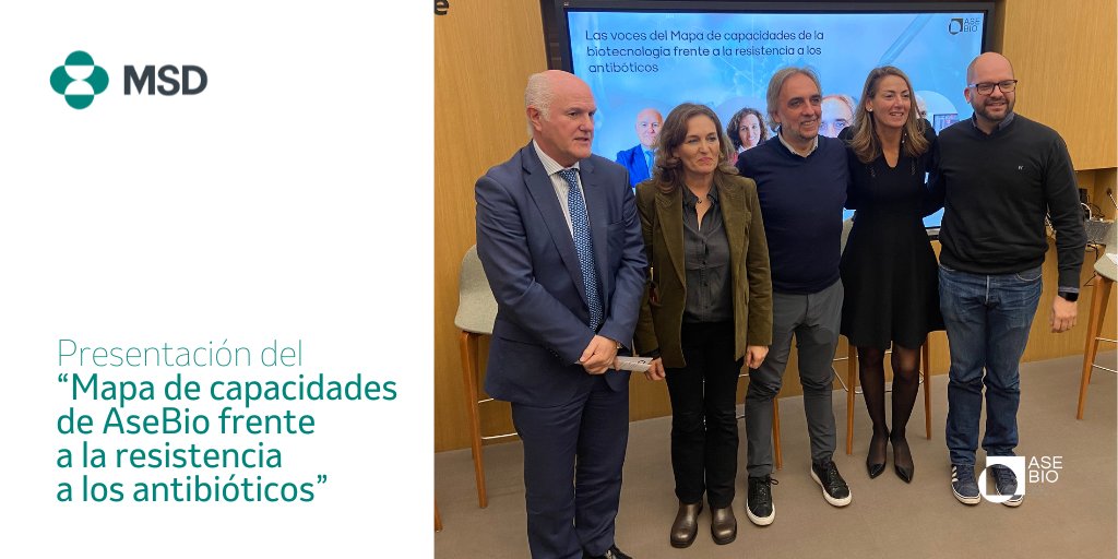 MSD España (@msdespana) on Twitter photo Nuestra directora ejecutiva de Policy, <a href="/cristina_nadal/">cristina nadal</a>, ha participado en la presentación del “Mapa de capacidades de <a href="/AseBio/">AseBio - Asociación Española de Bioempresas</a> frente a la resistencia a los #antibióticos”, herramienta estratégica para concienciar sobre esta amenaza y trazar la ruta para adoptar medidas urgentes. Nuestra directora ejecutiva de Policy, <a href="/cristina_nadal/">cristina nadal</a>, ha participado en la presentación del “Mapa de capacidades de <a href="/AseBio/">AseBio - Asociación Española de Bioempresas</a> frente a la resistencia a los #antibióticos”, herramienta estratégica para concienciar sobre esta amenaza y trazar la ruta para adoptar medidas urgentes.