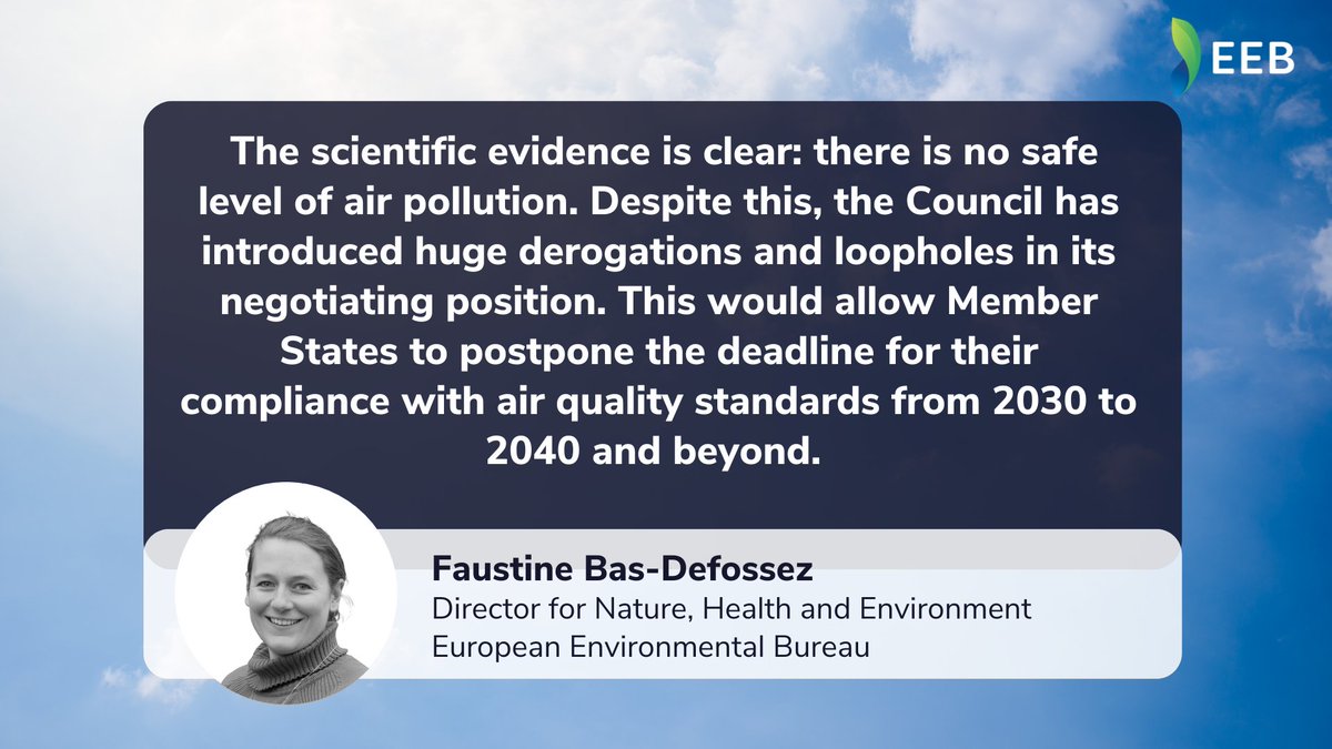 European Environmental Bureau tweet media