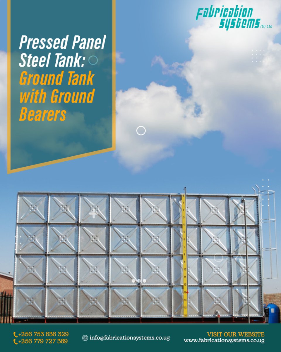 FabricationU's tweet image. Ground Tanks with ground bearers are the powerhouse duo for sturdy storage. These tanks are built to stand firm, thanks to their reliable ground bearers. Say goodbye to wobbles &amp;amp; hello to rock-solid storage solutions. 

#GroundTank #SturdyStorage #BuiltToLast #FabricationSystems