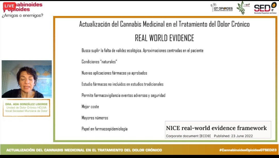 Adagonlis's tweet photo. #CannabinoidesOpioidesGTSED23 Un honor participar en esta Reunión conjunta tan interesante!! https://t.co/NttKdAjhBR