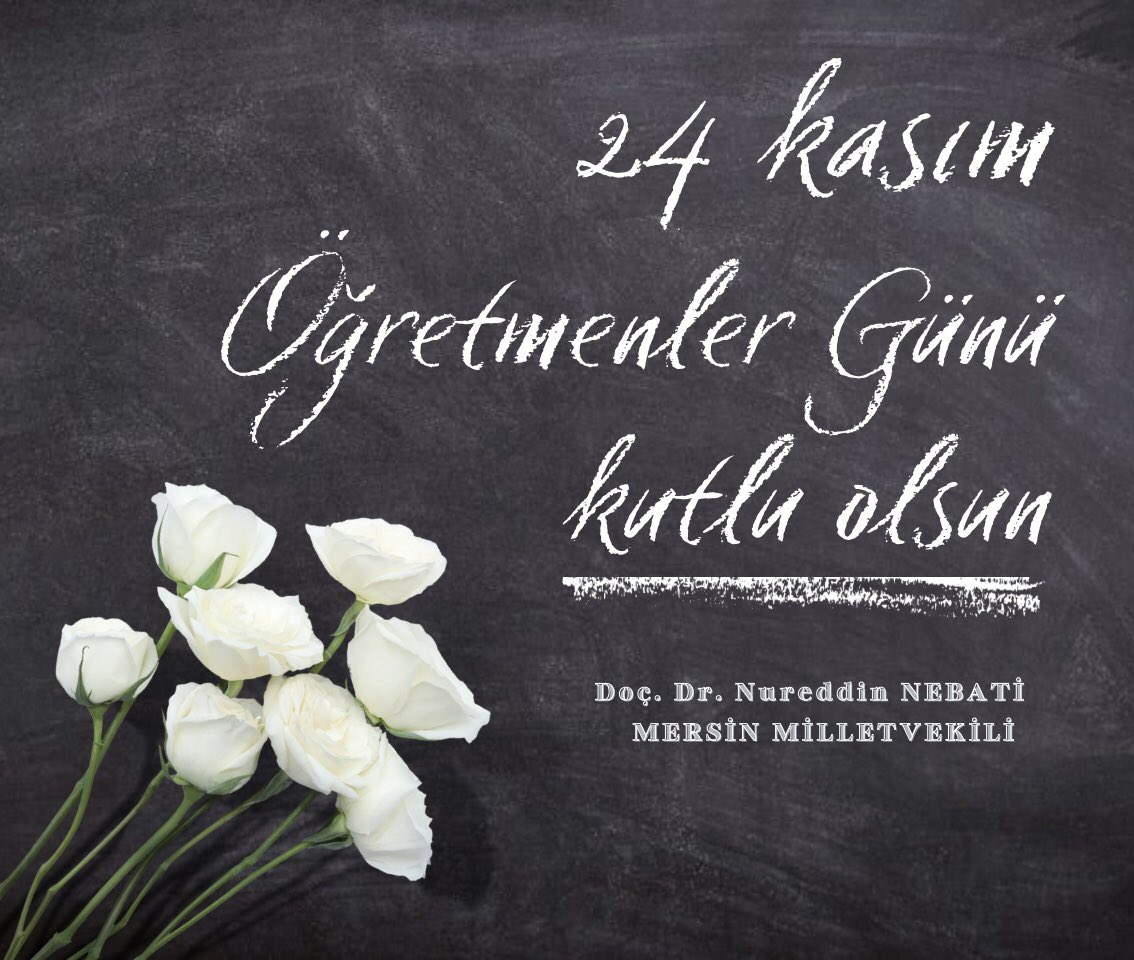 Geleceğimizin teminatı olan çocuklarımızı büyük bir özveriyle yetiştiren öğretmenlerimizin 24 Kasım Öğretmenler Günü kutlu olsun.