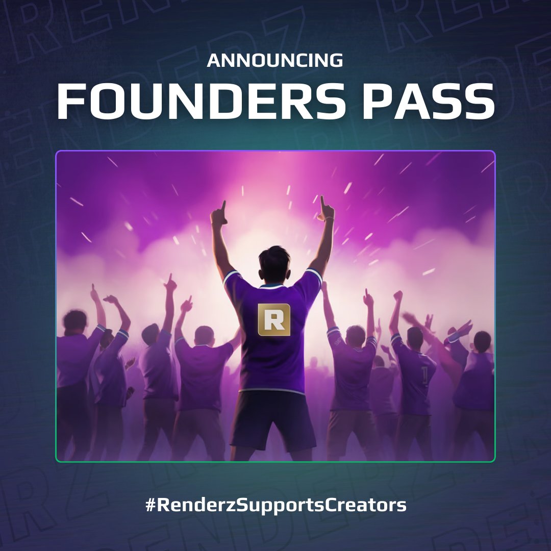 fifarenderz's tweet photo. ๐ฃ Announcing the #RenderZ Founders Pass!
Support your favourite #FCMobile Creators with up to 50% of revenue going right to them! โค๏ธ
Get an ad-free experience, a special Founder Badge, monthly Q&A sessions, early access to new features & more!
#RenderzSupportsCreators ๐คฉ