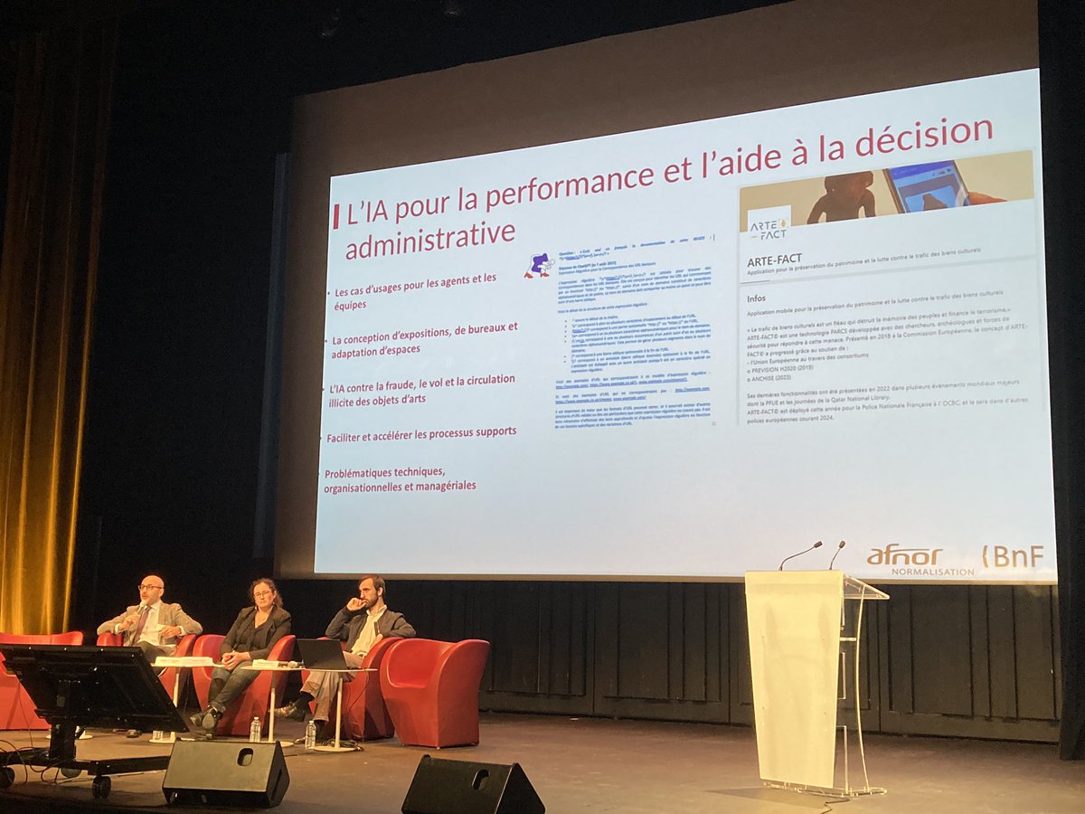 spillorg's tweet photo. l’IA pour générer la documentation de nos codes informatiques, c’est génial dixit @AurlienCoureau2 #JAB2023 https://t.co/fJq8dyZ32N