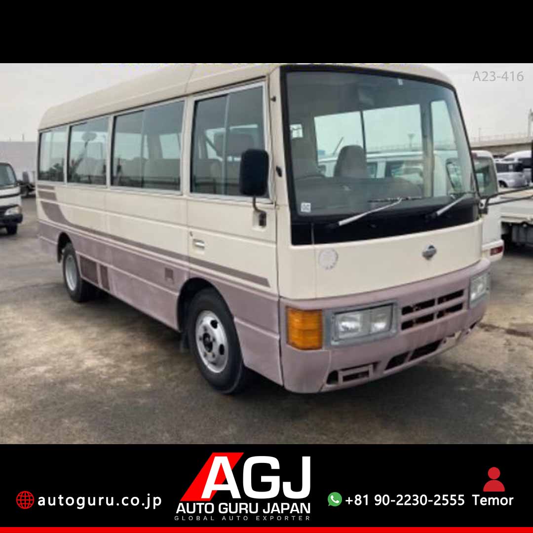 AutoGuruJapan1's tweet photo. 𝗡𝗶𝘀𝘀𝗮𝗻 𝗖𝗶𝘃𝗶𝗹𝗹𝗶𝗮𝗻 𝗕𝘂𝘀 𝟭𝟵𝟵𝟳 #newarrivals🔥

✔️Destination: 🇹🇿
✔️Stock No: A23-416
✔️Origin: 🇯🇵
✔️Body Type: Bus
✔️Make: Nissan
✔️Model: Civillian BUs

Shop your next 𝗡𝗶𝘀𝘀𝗮𝗻 𝗖𝗶𝘃𝗶𝗹𝗹𝗶𝗮𝗻 𝗕𝘂𝘀 here 👇
🌐 https://t.co/ZfnRcK39Il

#Nissan #Bus https://t.co/hxLhtJNn1N