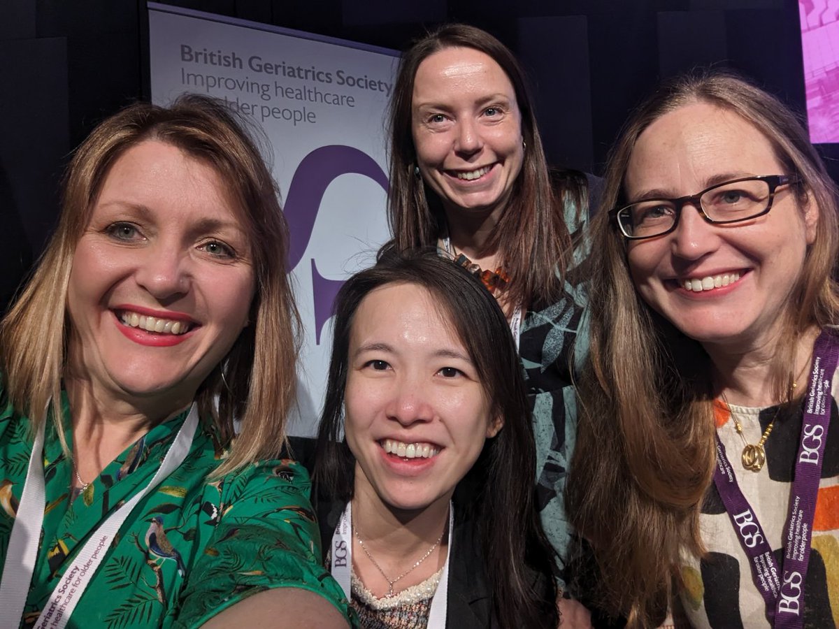 The Oncogeriatric SIG (missing Hannah). Excited for the Oncogeriatric Stream today @ #BGSconf . In collaboration with @SIOGorg & @RCRadiologists Come join us! @DrSallyMartin @antheasaif @Ng_Cass