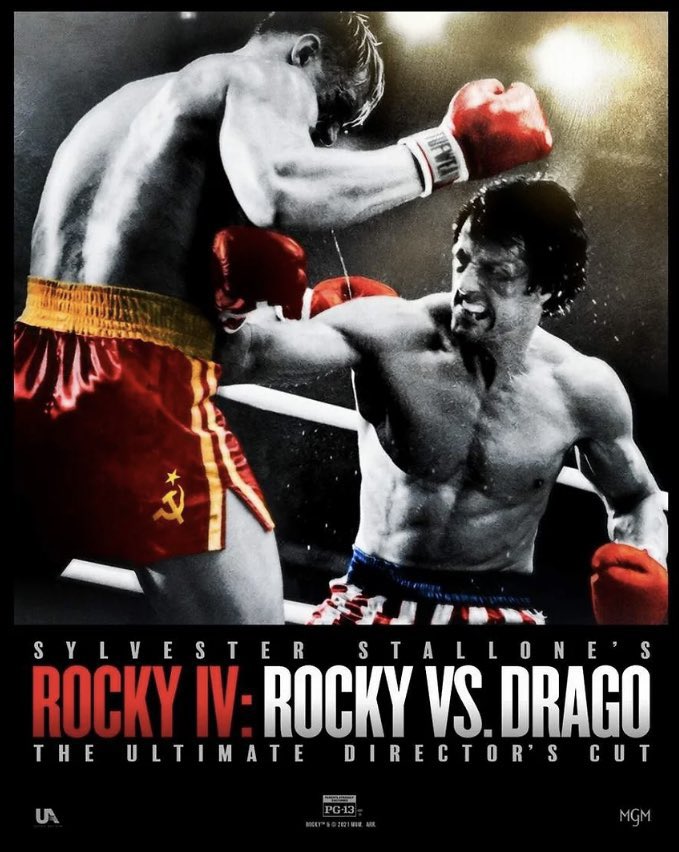 Guarrior10's tweet photo. El próximo día 7 de diciembre y de la mano de @39escalonescine vamos a disfrutar en pantalla grande de ROCKY Vs DRAGO, la versión extendida de Rocky IV.
Después... regalos, sorteos y charla de la peli junto a @arjonacomico y @AGUSTIJIMENEZ.
Entradas aquí👇🏻
https://t.co/FnFe0Ycfx4 https://t.co/z3zfHhemMa