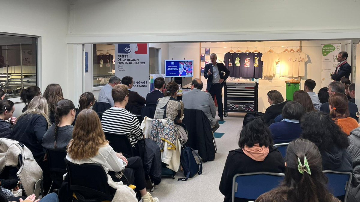 [#AvecPôleEmploi] En direct de l’entreprise <a href="/Lemahieu_fr/">Lemahieu</a>❗️Lancement de l’édition 2023 de la semaine de l’industrie aux cotés de la Direction régionale de l'économie, de l'emploi, du travail et des solidarités et des partenaires (DREETS)🚀

En savoir +📲💻➡️semaine-industrie.gouv.fr