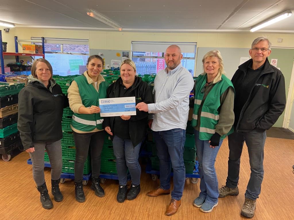 Cardinal Global Logistics (@cardinalgl) on Twitter photo Adrian from our Far Newcastle office visited the <a href="/NCLFoodbank/">Newcastle Foodbank</a> this week and presented them with a £500 donation from The Cardinal Partnership Foundation.
It's lovely to see that we are making an impact to Foodbank's throughout the UK in time for Christmas!
Thank you Adrian! 🎄 Adrian from our Far Newcastle office visited the <a href="/NCLFoodbank/">Newcastle Foodbank</a> this week and presented them with a £500 donation from The Cardinal Partnership Foundation.
It's lovely to see that we are making an impact to Foodbank's throughout the UK in time for Christmas!
Thank you Adrian! 🎄