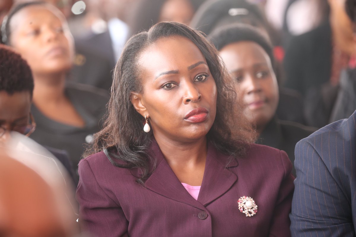 Kenyajudiciary's tweet photo. I leave a Judiciary that has strengthened its structures, enhancing its resource portfolio, and modernizing its culture-Anne Amadi Outgoing CRJ #PeopleCentredJustice #STAJ #SOJARReport https://t.co/f8yULEPzcW