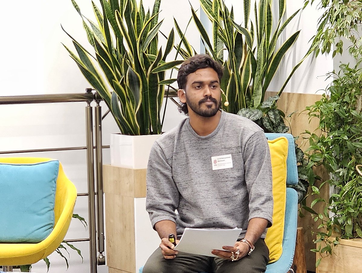 H2020Milieu's tweet photo. Mohammed Faheem Kottur Valiyapediakal Mannisseri from Sree Sankaracharya University of Sanskrit, India will tell us more about "Knowledge and Power: Ableist Discourse in Textbooks" https://t.co/fNW8bWndr1