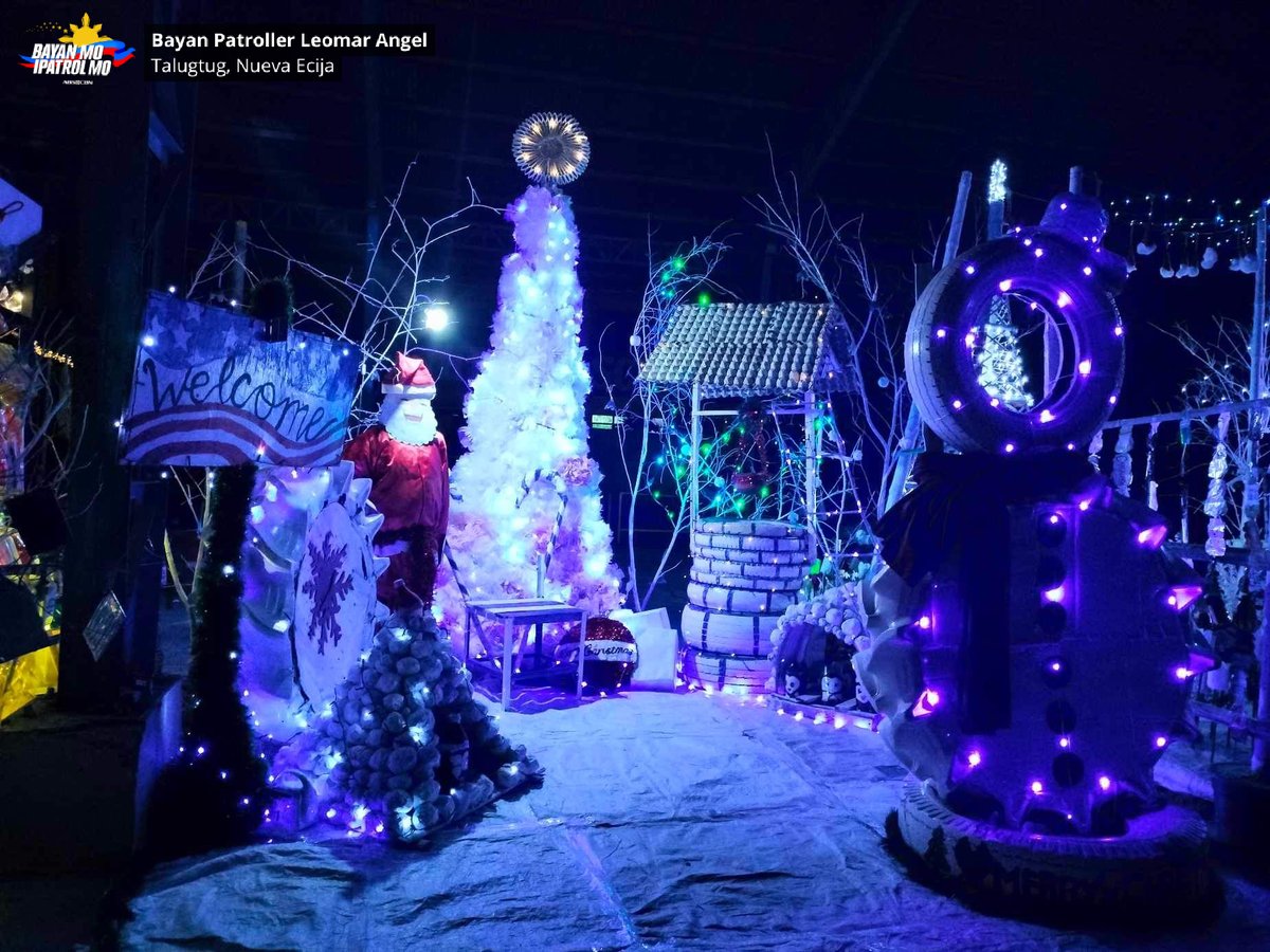 bayanmo's tweet photo. #Recyled materials ang ginamit bilang dekorasyon sa #Christmas Village sa Talugtug National High School sa #NuevaEcija.
Para sa mga kaugnay na ulat ng @bayanmo: https://t.co/JDtWKhfnLL
#Pasko2023 https://t.co/dcVNNSh78L