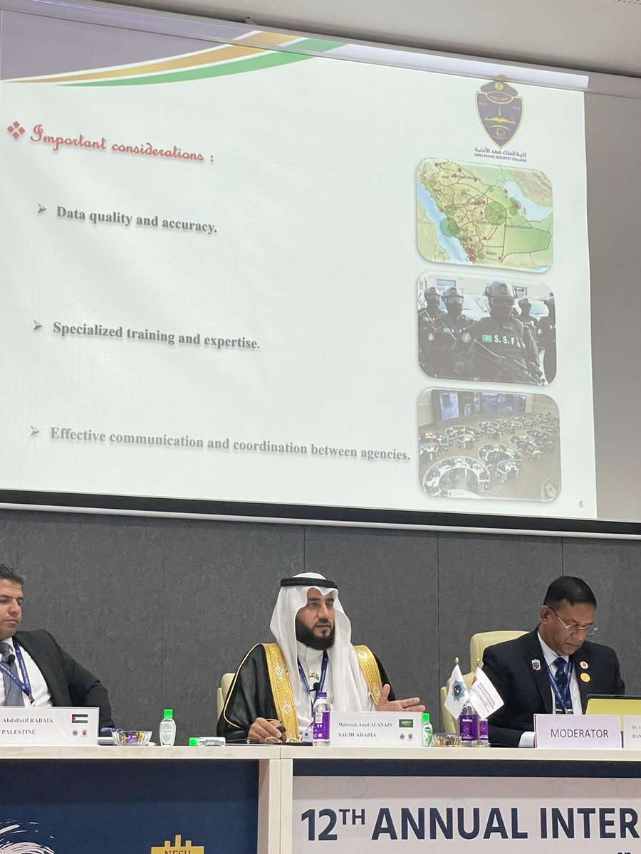 rwaf2000's tweet photo. العميد دكتور مبروك عناد السبيعي العنزي خير من يمثل المملكة في المؤتمر الدولي رقم ١٢ لأكاديميات الشرطة بالعالم رجل يعجز اللسان عن وصف نبل هذا الرجل ابوسلطان قامة عملية وإجتماعية نفتخر بها ونعتز https://t.co/5PL5wlvrcY
