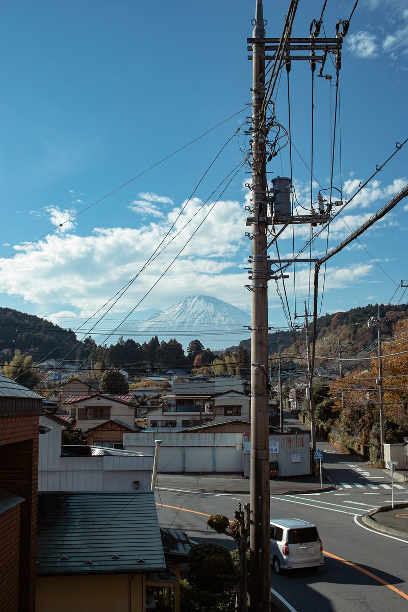 akanekofuji's tweet image. 静岡東部の町から。
#DP2 #Foveon