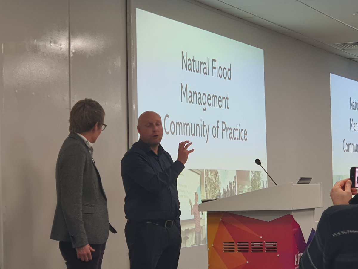 townsendlsamuel's tweet photo. A privilege to attend the @YorkshireiCASP #Confluence2023.

As an Early Career Researcher in Natural Flood Management, it is a fantastic opportunity to network with a wide range of public, private &amp; 3rd sector companies all in one room. https://t.co/ZwuB0UZyoI