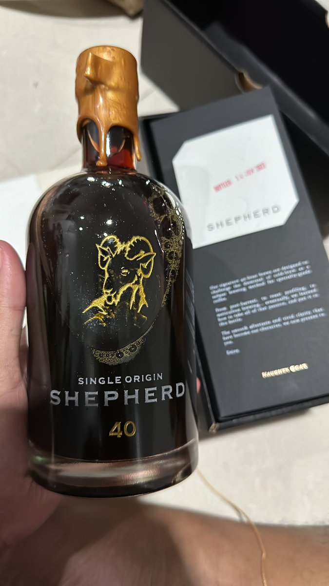 Just finished this bottle and oh boy it’s a damn good stuff.