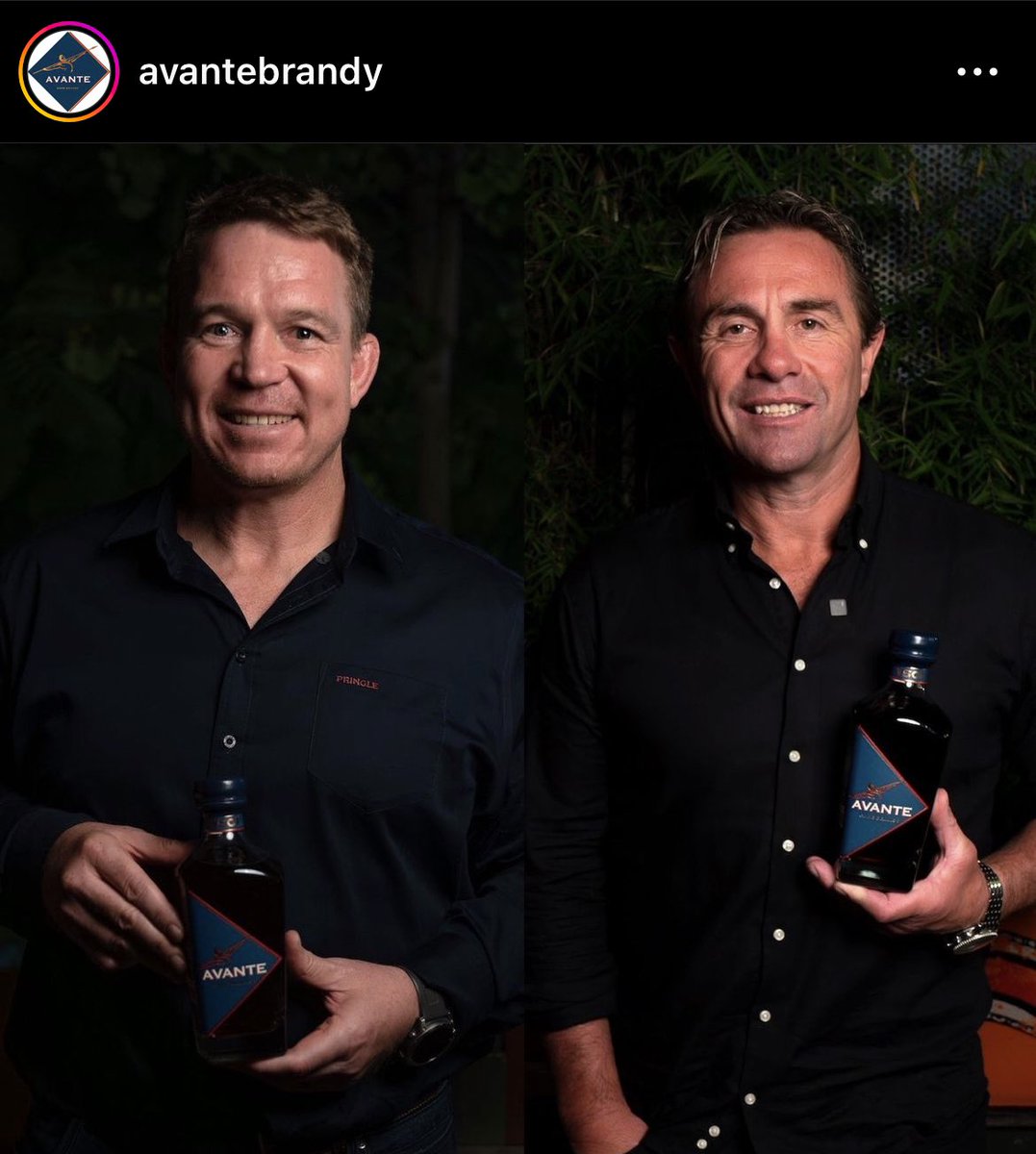 I wasn’t aware that Barney and Marshy had started a Brandy brand together. But it’s one of those things where when you find out you think ‘yeah, this absolutely checks out’. @AvanteBrandy