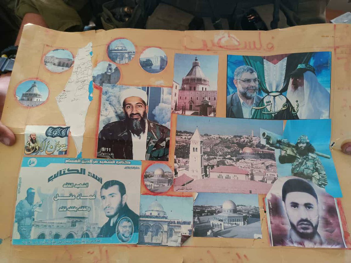 Al-Shati'deki bir okuldan. #Hamas IŞİD'dir‼️
#Israel #Gaza