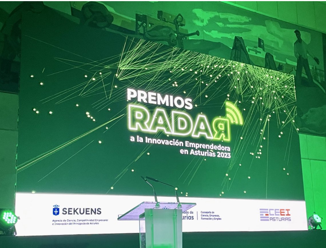 FADEAsturias's tweet image. 💡 Un año más, FADE ha sido jurado y ha asistido a los #PremiosRADAR a la innovación emprendedora en Asturias, organizados por @ceeiasturias, en colaboración con @agenciasekuens y la Consejería de Ciencia, Empresas Formación y Empleo de Asturias. 

¡Enhorabuena a los premiados!…