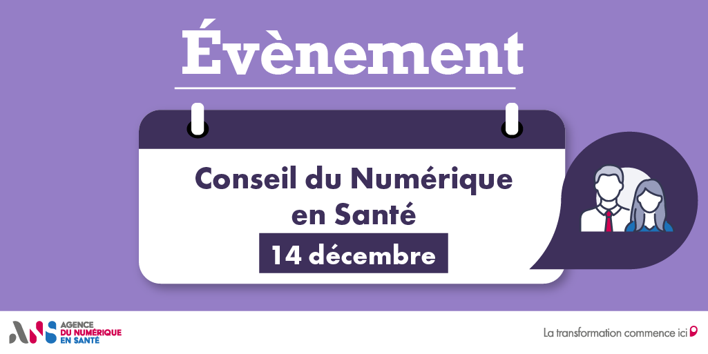 esante_gouv_fr's tweet photo. Professionnels de la e-santé, nous vous donnons rendez-vous le 14/12 prochain pour participer au Conseil du Numérique en Santé, en présence du ministre de la Santé et de la Prévention, @aur_rousseau.

Inscrivez-vous👉https://t.co/7Rpz8xXCVF

​@Sante_Gouv  @GharHela @DavidSainati https://t.co/HNbK4PP1d2