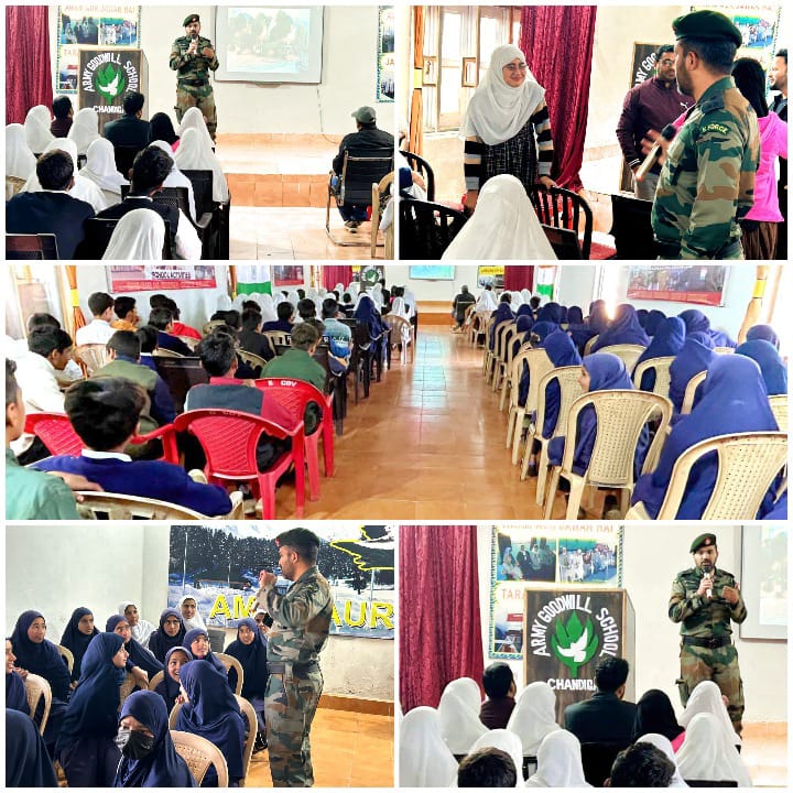 sarali118706999's tweet photo. Zorawar Garrison organized Screening of Documentary on 'National Integration's for students of chandigam and adjoining villages of Lolab at Hamid Chara AGS,Chandigam
#IndianArmy
#NationalIntegration
#ProsperousKashmir
#YouthofKashmir
#VandeMataram
#IAmKashmir
#SentinelsofLolab https://t.co/f5DObM780Q