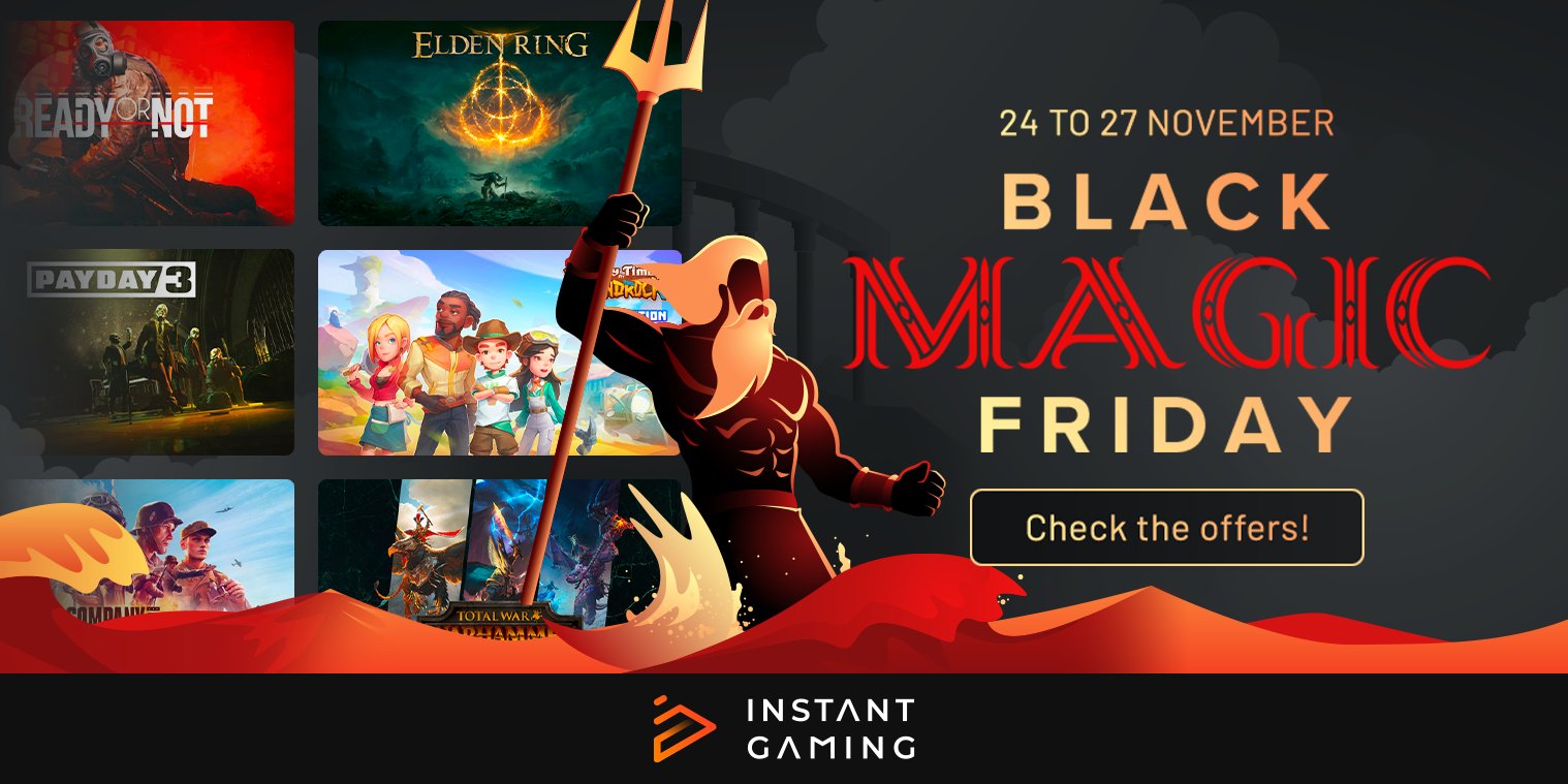 Instant Gaming on X: 🔥 Instant Gaming Black Friday is here! 🔥 4