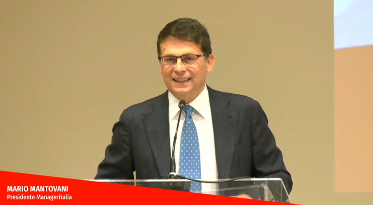 manageritalia's tweet photo. 🔴#AssembleaManager    
IN DIRETTA https://t.co/ds9uWNyPzL
@Mario_Mantovani "Le competenze manageriali sono una risorsa scarsa da curare e rimettere in circolo". https://t.co/zo6Xt9Zhki
