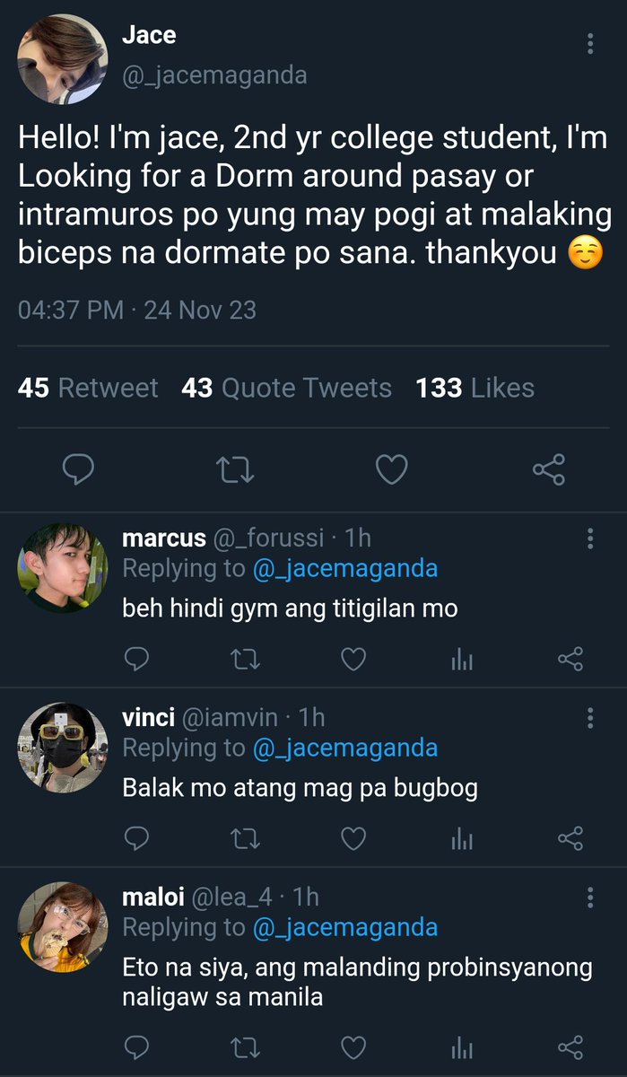 _writesfor2k's tweet photo. "Byaheng Intramuros" 🚥

— #2K AU where unexpectedly circumstances lead a sudden full of heartstrings. RUJO &amp; JACE as a dorm buddies https://t.co/cAIZFtXijM