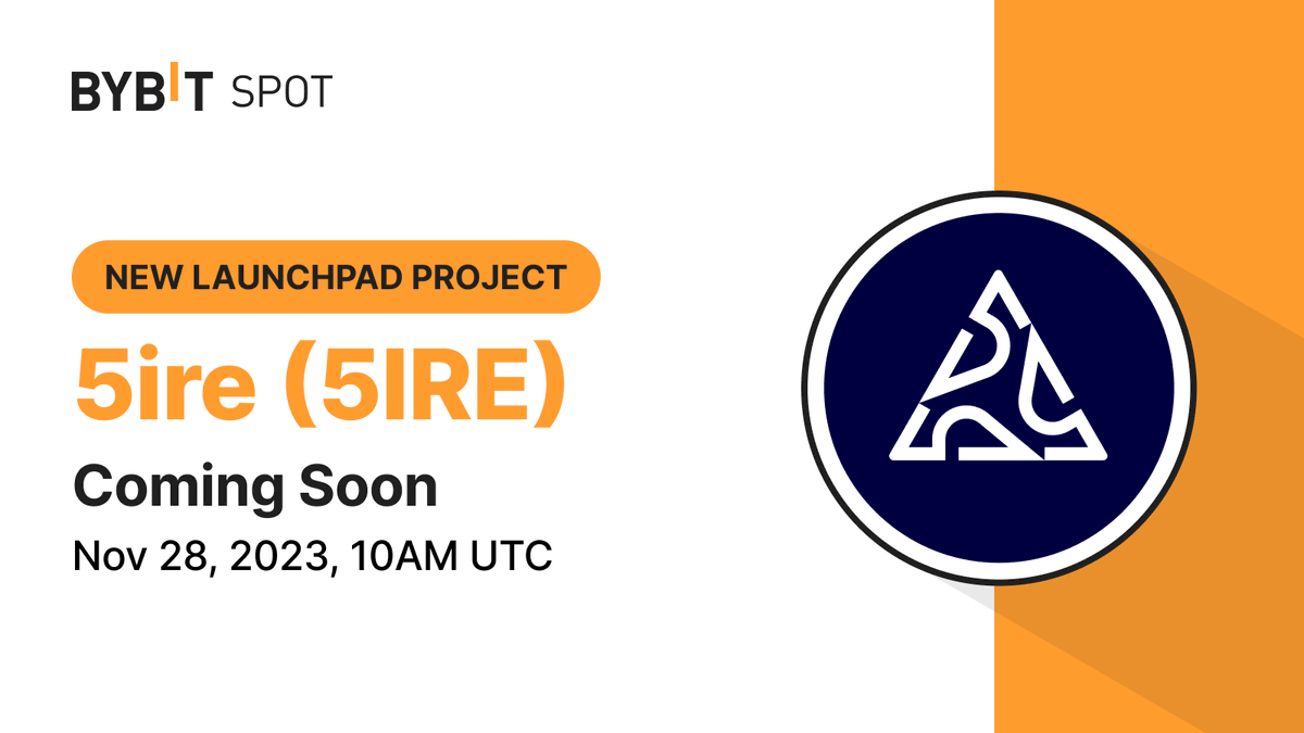 🚀 Coming Soon to Bybit Launchpad: 5ire (5IRE) <a href="/5ireChain/">5ireChain (What's cooking?)</a>

🔥 Bybit Launchpad will return with 5ire!

👀 Stay tuned for more updates!

#TheCryptoArk #BybitTrading