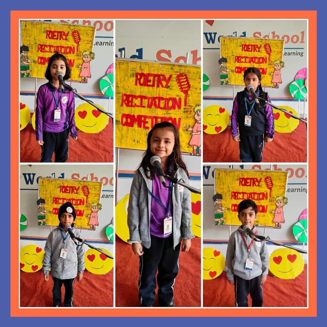 7iworldschool_g's tweet image. Poetry is not just an essence of life but also encourages the students to come forward and recite on stage. The young poets enthralled the audience and the judge  Ms Himakshi  Jethwani with their articulation and memorization skills while reciting poems. 
#7iworldschool