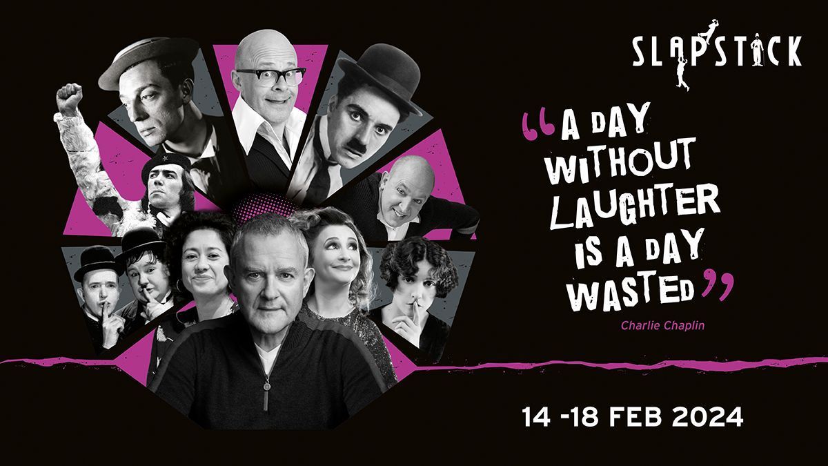 SlapstickFest's tweet photo. It's here! Our #Slapstick2024 programme is now live! We are so excited to be back with over 30 events celebrating silent and classic comedy! Special guests include @HarryHill, @realtimvine, @lucyportercomic, @samiraahmeduk, @robertlindsay &amp; more! https://t.co/URcHrYyLCM https://t.co/V8yhvsAQ9r