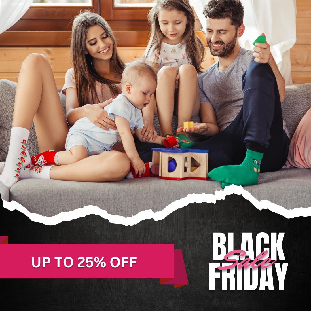 Be ready for a Black Friday Blowout with 25% OFF🏷️ 

This Black Friday we have a wide range of discounted socks, a great way to stock up on winter essentials as the weather turns chilly and your feet are looking for cosy companions.

👉 buff.ly/3GfK3jD