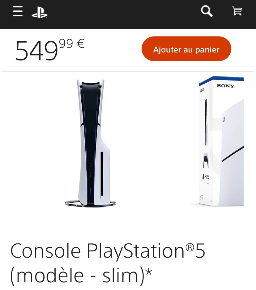 KaderDefbond's tweet photo. Hello tout le monde ! La nouvelle PlayStation 5 Slim sort aujourd’hui et elle est déjà disponible sur le PlayStation Store au prix de 549,99 euros pour la version standard. Pour la version numérique, elle n’est pas encore disponible ou en ligne. https://t.co/rmfljShNFA