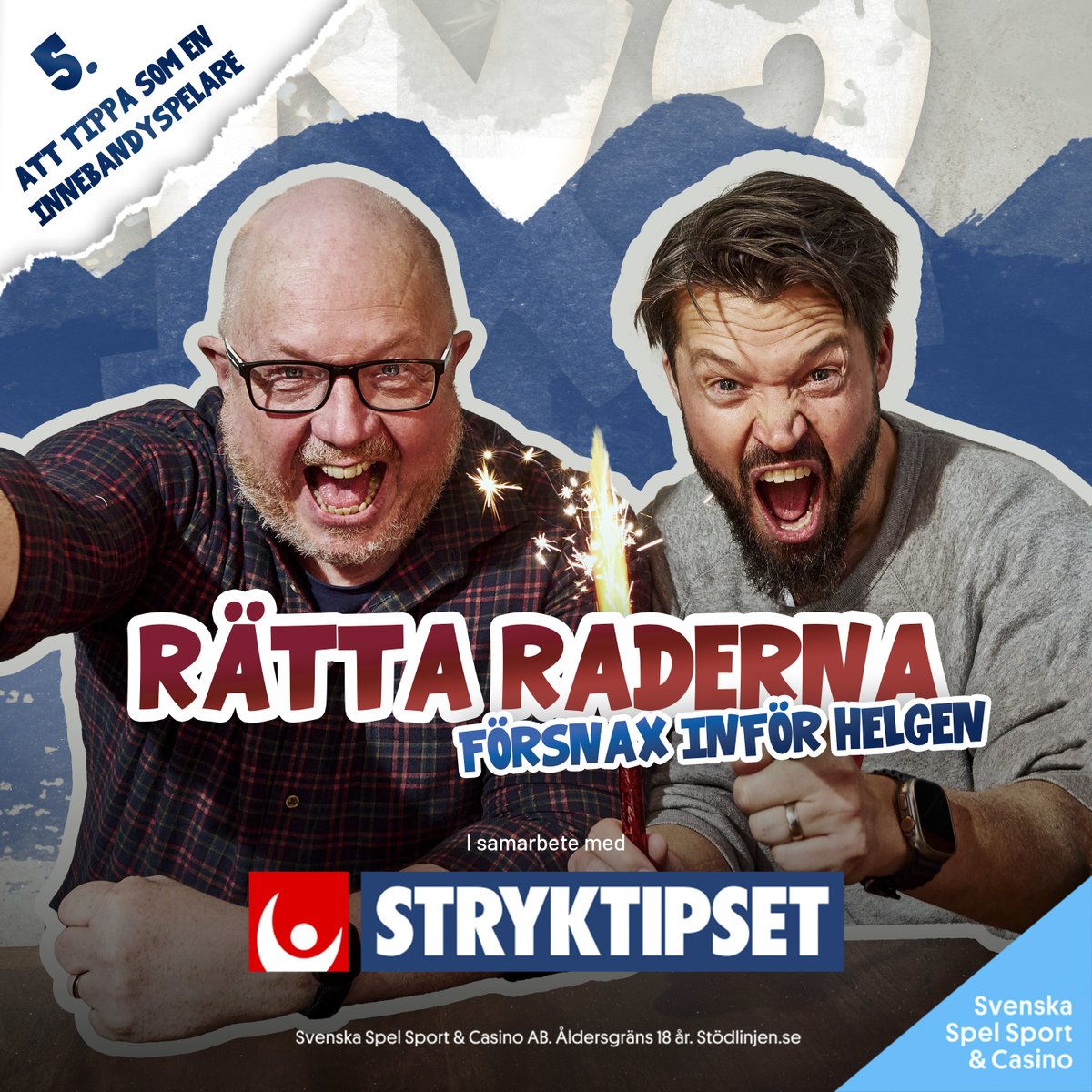 NYTT AVSNITT UTE NU! 🚨

Jomenvisst hörde ni rätt, Premier League är tillbaka och Rätta Raderna likaså! <a href="/and3rsjansson/">Anders Jansson</a>  och <a href="/anderssonniklas/">Medelmåttan</a>  guidar er lyssnare mot åtta-ish rätt med diverse okonventionella metoder 😅 

Denna vecka utlovas fördel till alla som någon gång spelat