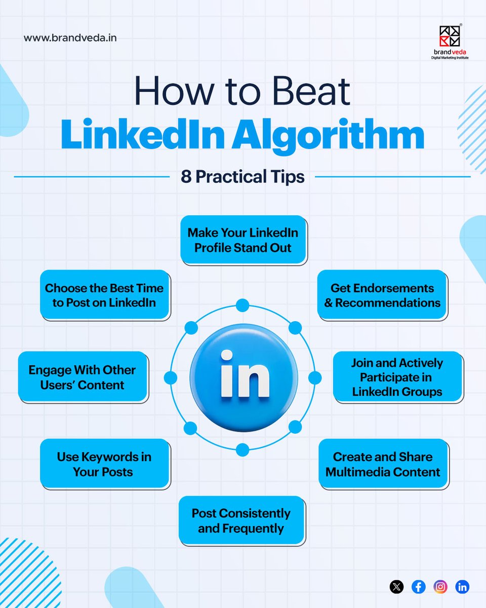 ⚡ Boost Your LinkedIn Game: Dive into 8 actionable tips that will have the algorithm working in YOUR favor! 💪📈 Don't just beat it, conquer it! #LinkedInStrategy #AlgorithmWin