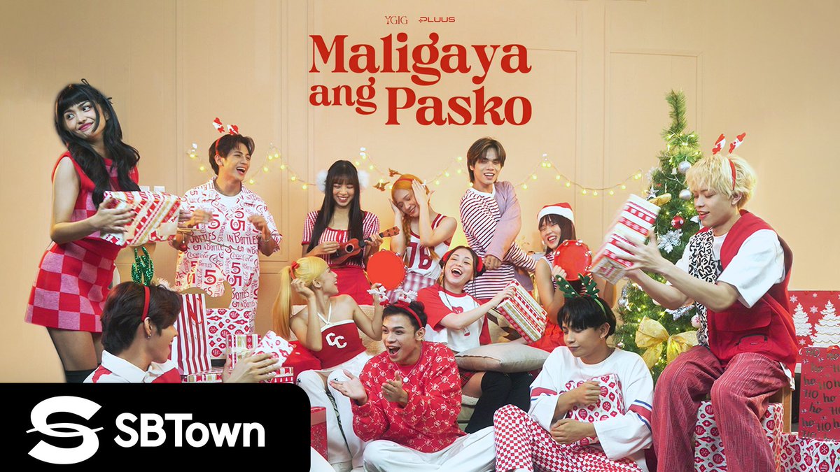 [🎄]

Maligaya ang Pasko MV is OUT NOW!

Watch here: youtu.be/Ool-6WGCFhk?si…

#MaligayaangPasko #YGIGxPLUUS_MaligayaAngPasko #YGIG #PLUUS #PaskoSaSBTown