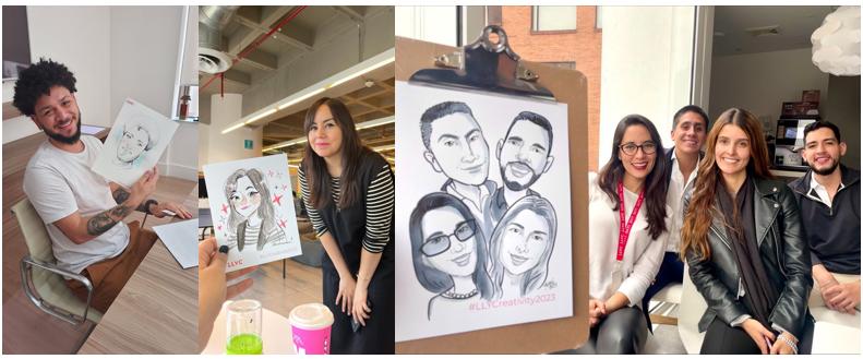 jallorente's tweet photo. Arrancamos con fuerza la Semana de la Creatividad en #LLYC con charlas de @Julyoac, @qkmarquez y @Matraka_traka, quienes fueron fuentes inagotables de inspiración. Descubrimos historias de #LLYCERS que compartieron tips para el uso diario de la creatividad🚀
#LLYCreativity2023 https://t.co/zpDLmF7za8